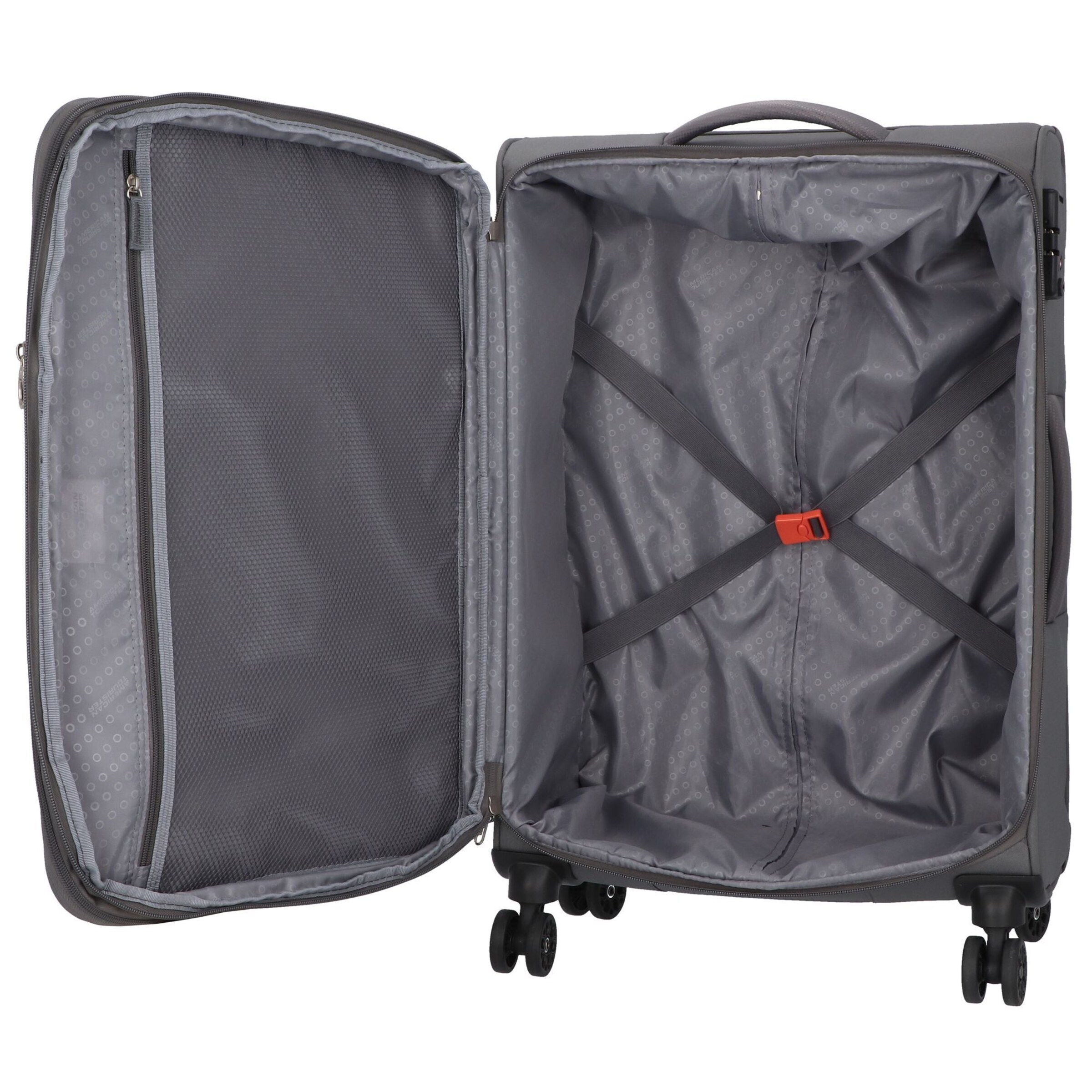 American Tourister Trolley in Grijs