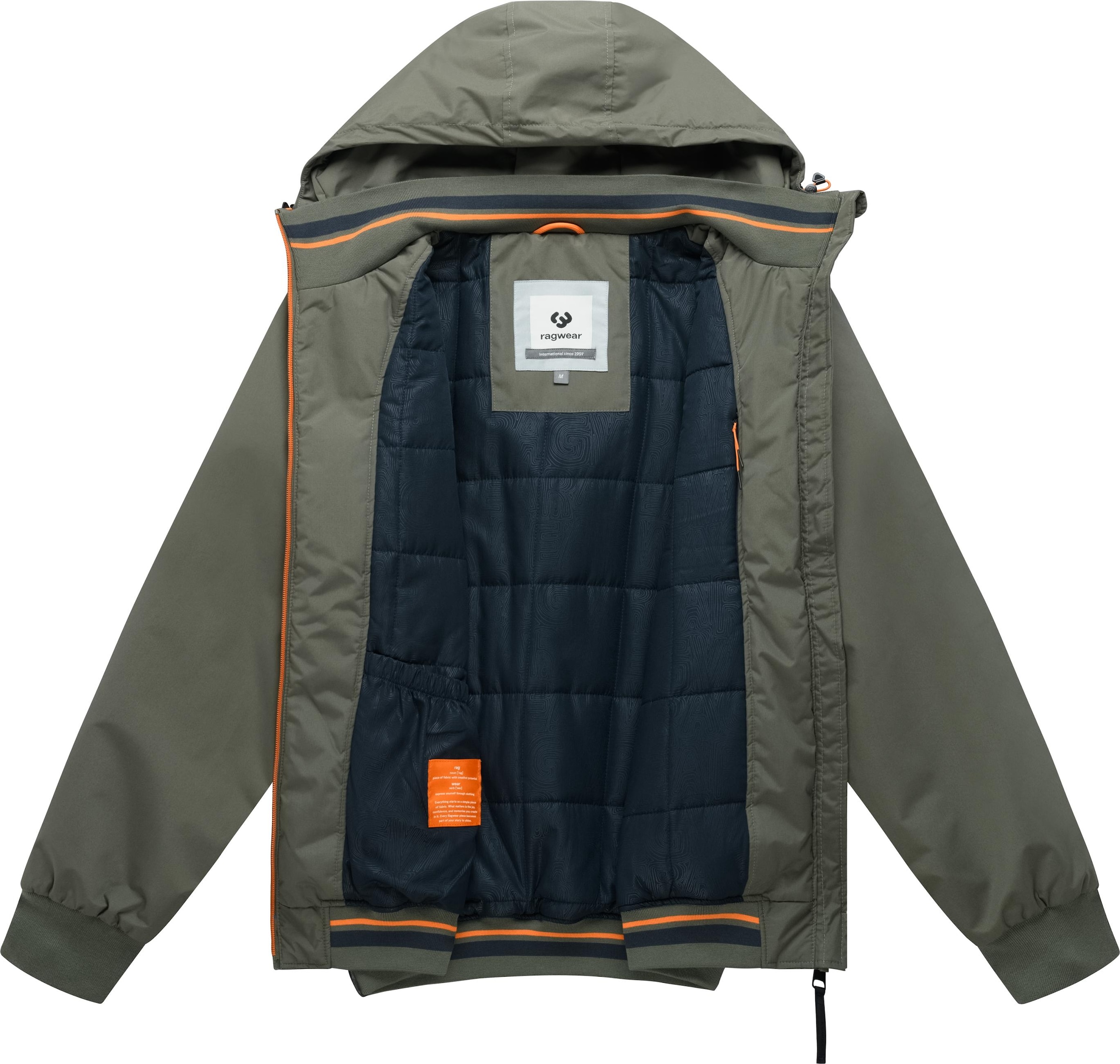 Ragwear Functionele jas 'Wesol Y' in Groen