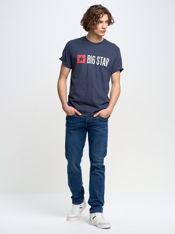 BIG STAR Shirt 'Quado' in Blue