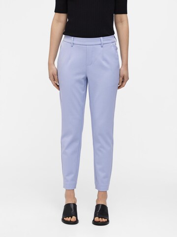 OBJECT Slimfit Bundfaltenhose 'LISA' in Blau: Vorderseite