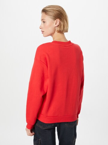 Monki Sweatshirt in Red