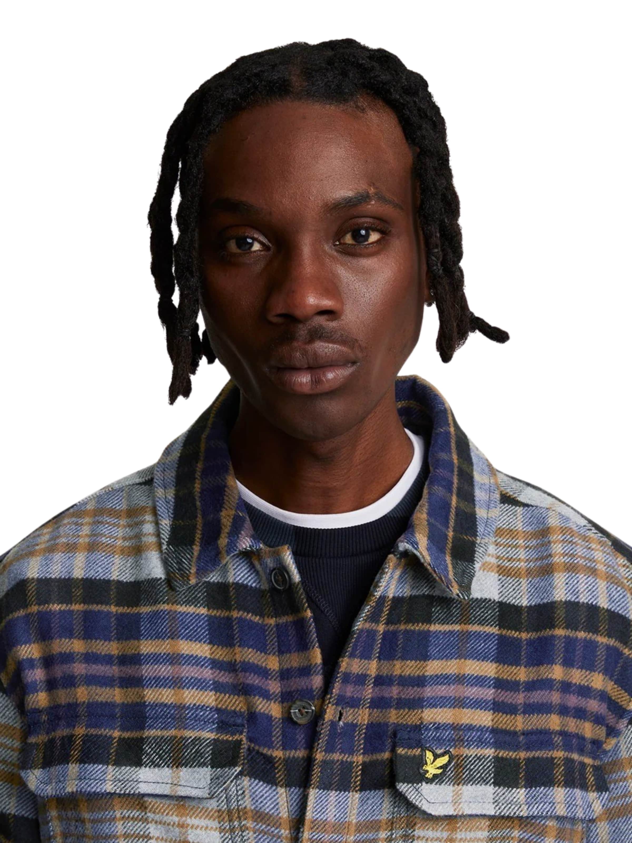 Coupe regular Chemise Lyle & Scott en bleu