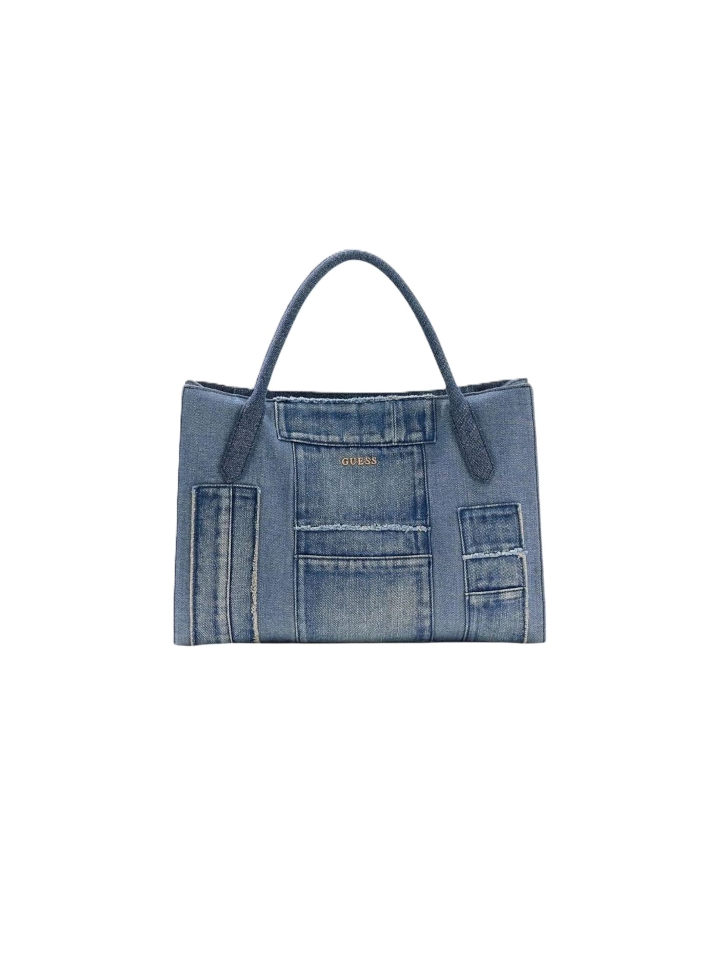 GUESS Handtasche 'DM976922' in Blau: Vorderseite