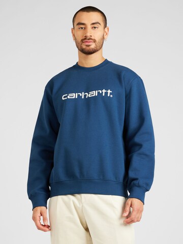 Carhartt WIP Sweatshirt in Blue: front