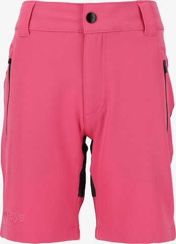ZigZag Regular Pants 'Scorpio' in Pink: front