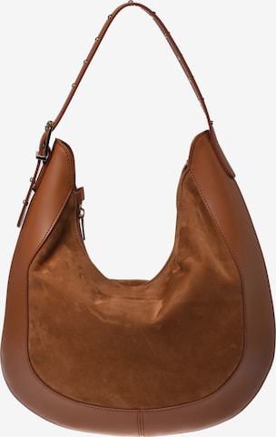 BALDININI Schoudertas in Bruin: voorkant