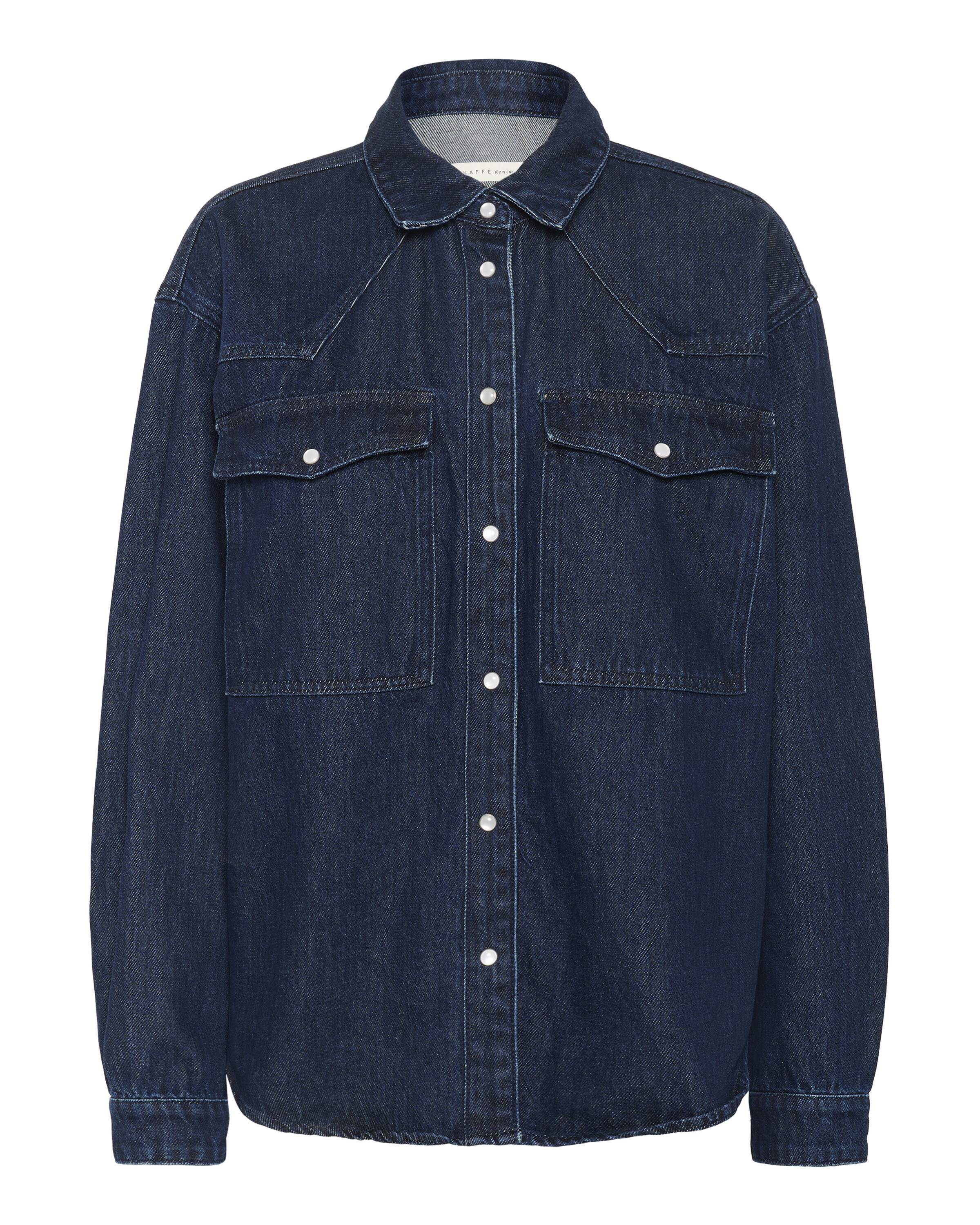 Kaffe Bluse i blå: forside