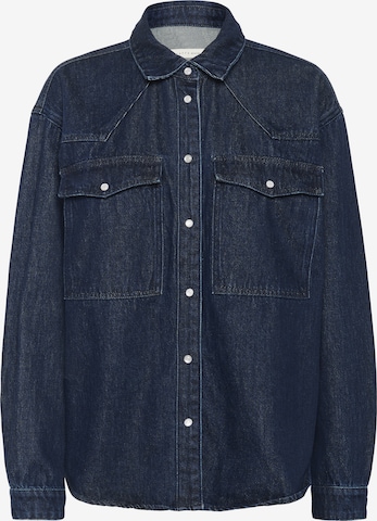 Chemisier Kaffe en bleu : devant