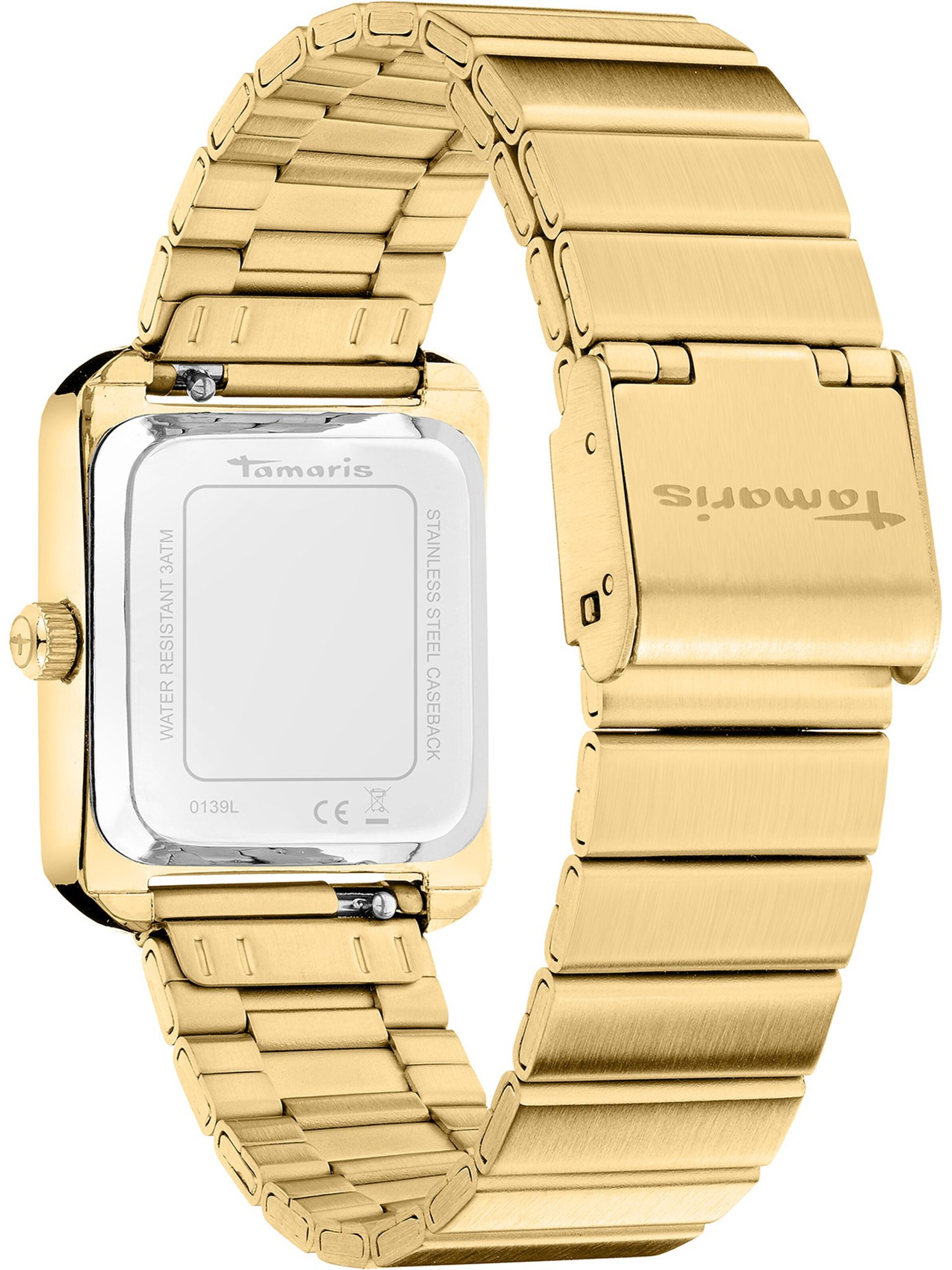 Tamaris Analoguhr in Gold