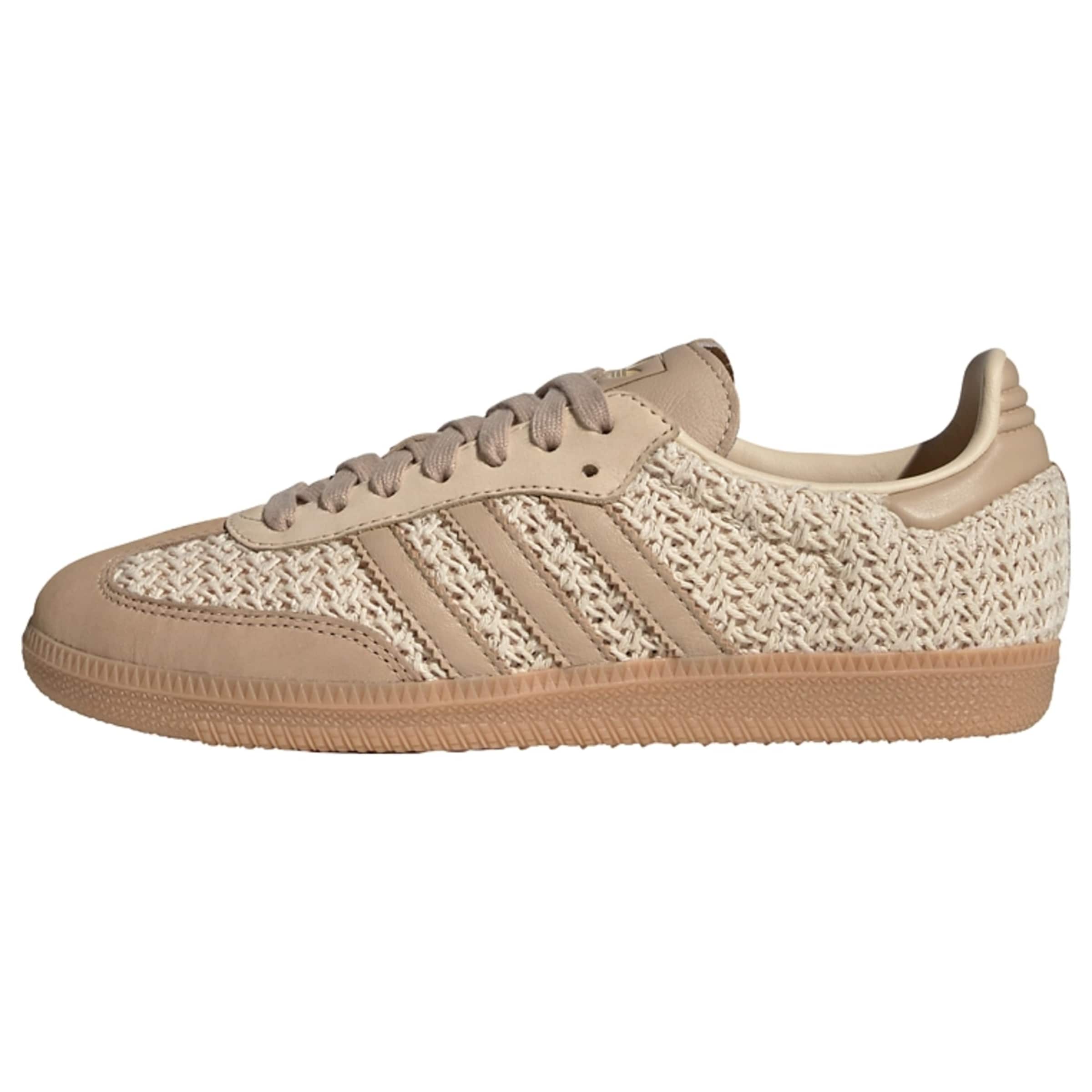 ADIDAS ORIGINALS - Zapatillas deportivas bajas 'Samba' en beige: frente