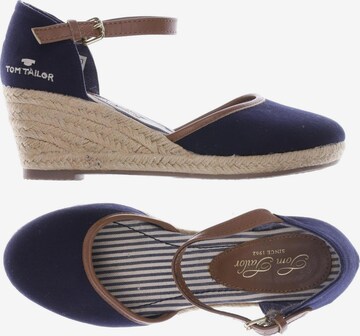 TOM TAILOR DENIM Pumps 37 in Blau: predná strana