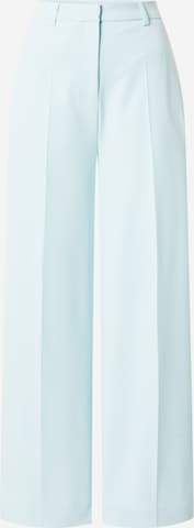 Samsøe Samsøe Wide leg Pleated Pants 'KAI' in Blue: front