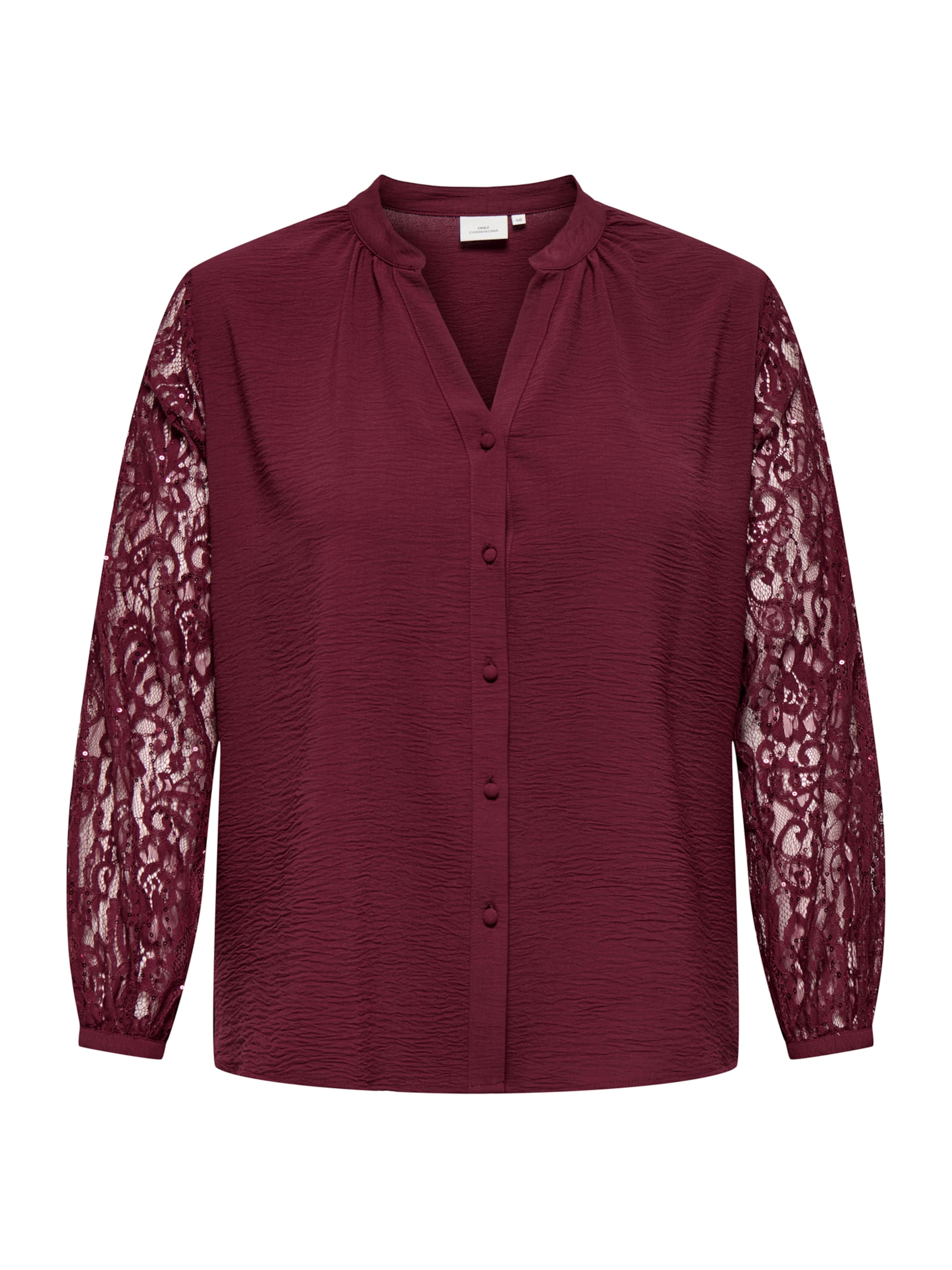 ONLY Carmakoma Blouse 'CARKAMMY' in Red: front