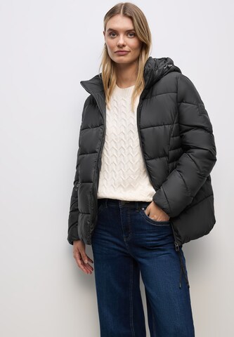 STREET ONE Winter Jacket in Black