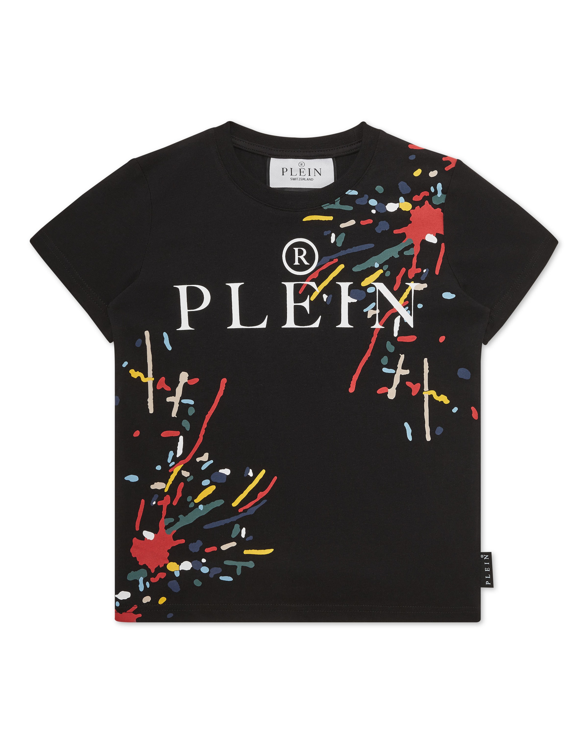 Maglietta in 140 Philipp Plein di colore giallo / rosso / nero / bianco, Visualizzazione prodotti