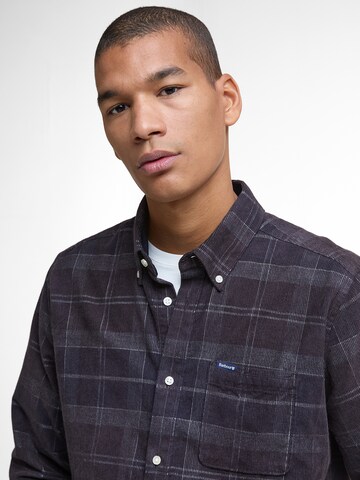 Coupe regular Chemise 'Blair' Barbour en marron