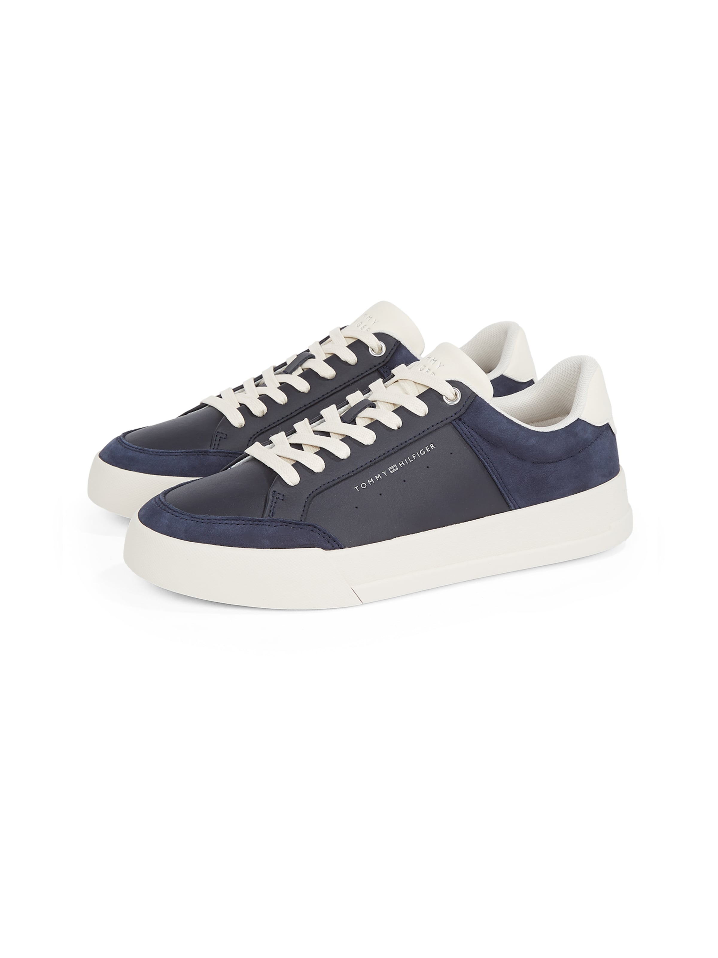 TOMMY HILFIGER Låg sneaker 'COURT' i blå