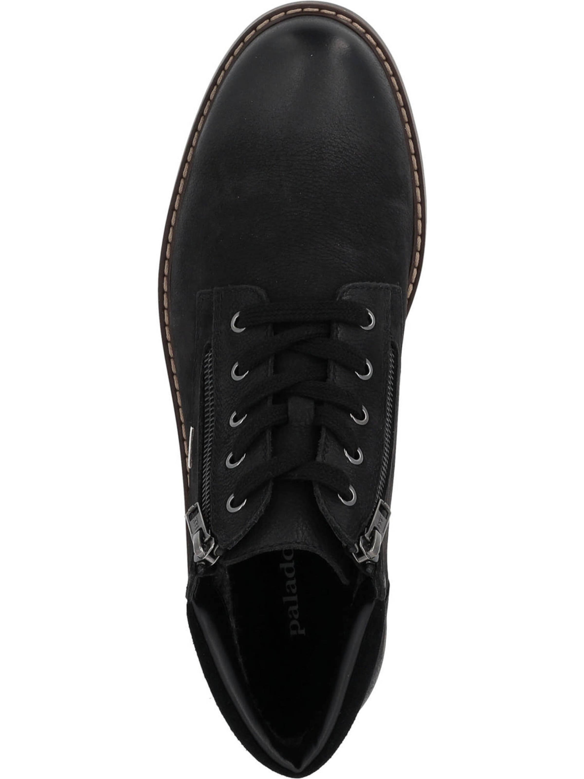 Bottines à lacets 'Frannik' Palado en noir