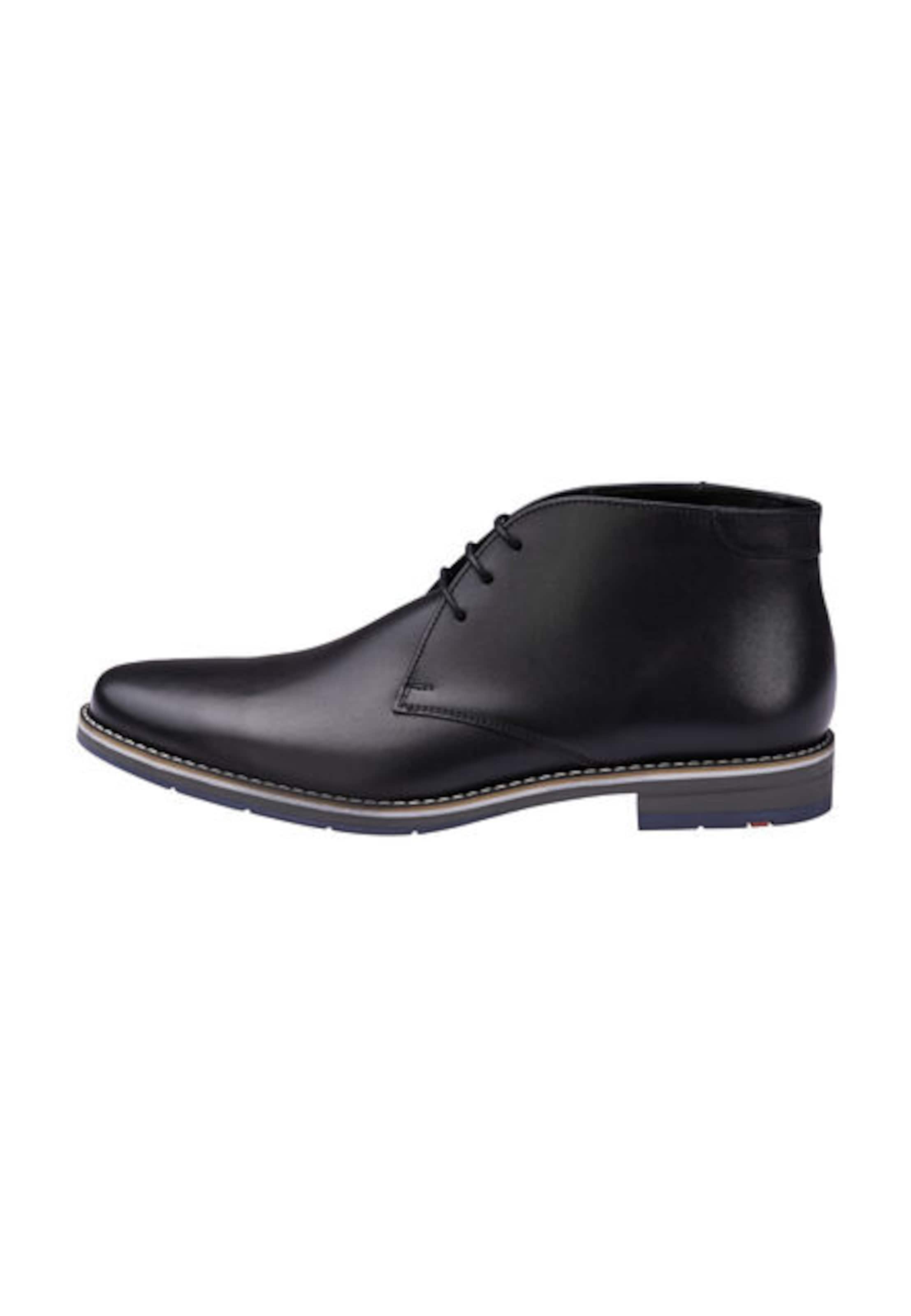 Bottes à lacets LLOYD en noir : devant