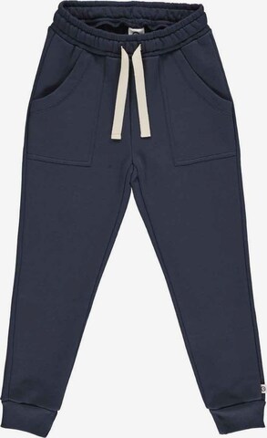 Regular Pantalon Müsli by GREEN COTTON en bleu : devant