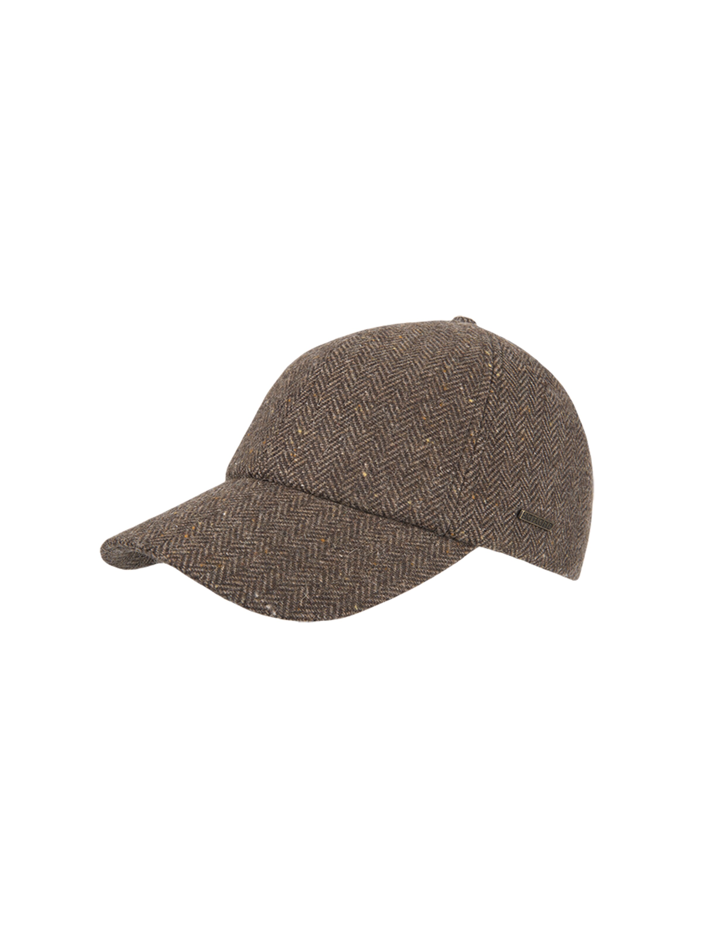 Hatland Cap 'Waban' in Brown: front