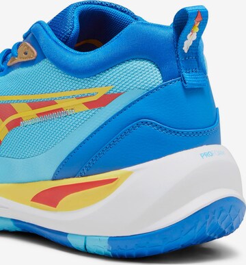 PUMA - Sapatilhas baixas 'Playmaker Pro x The Smurfs' em azul