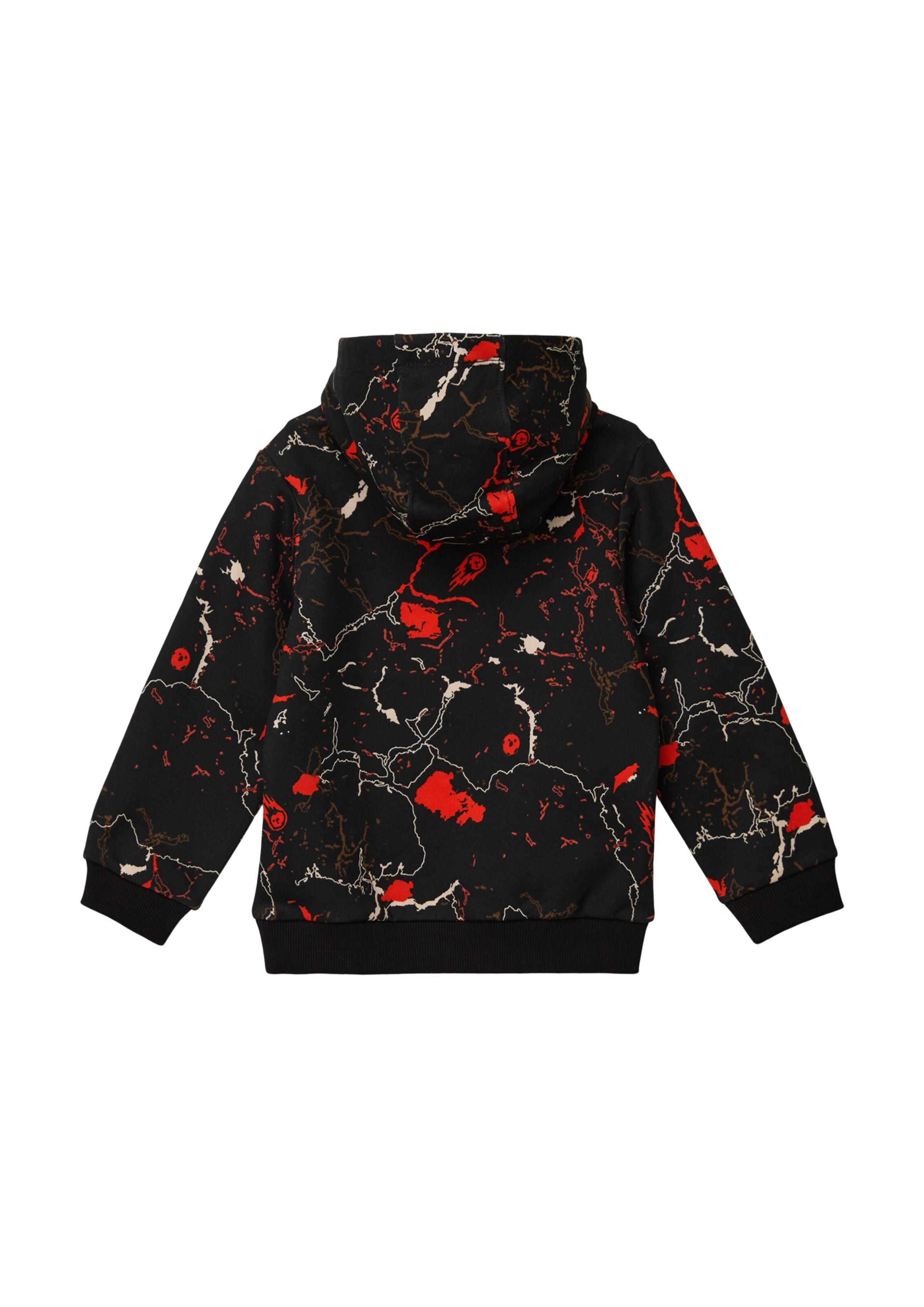 s.Oliver Sweatshirt in Schwarz