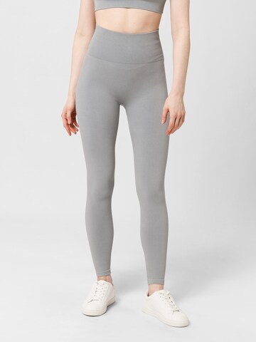 Les Lunes Skinny Leggings in Grey: front