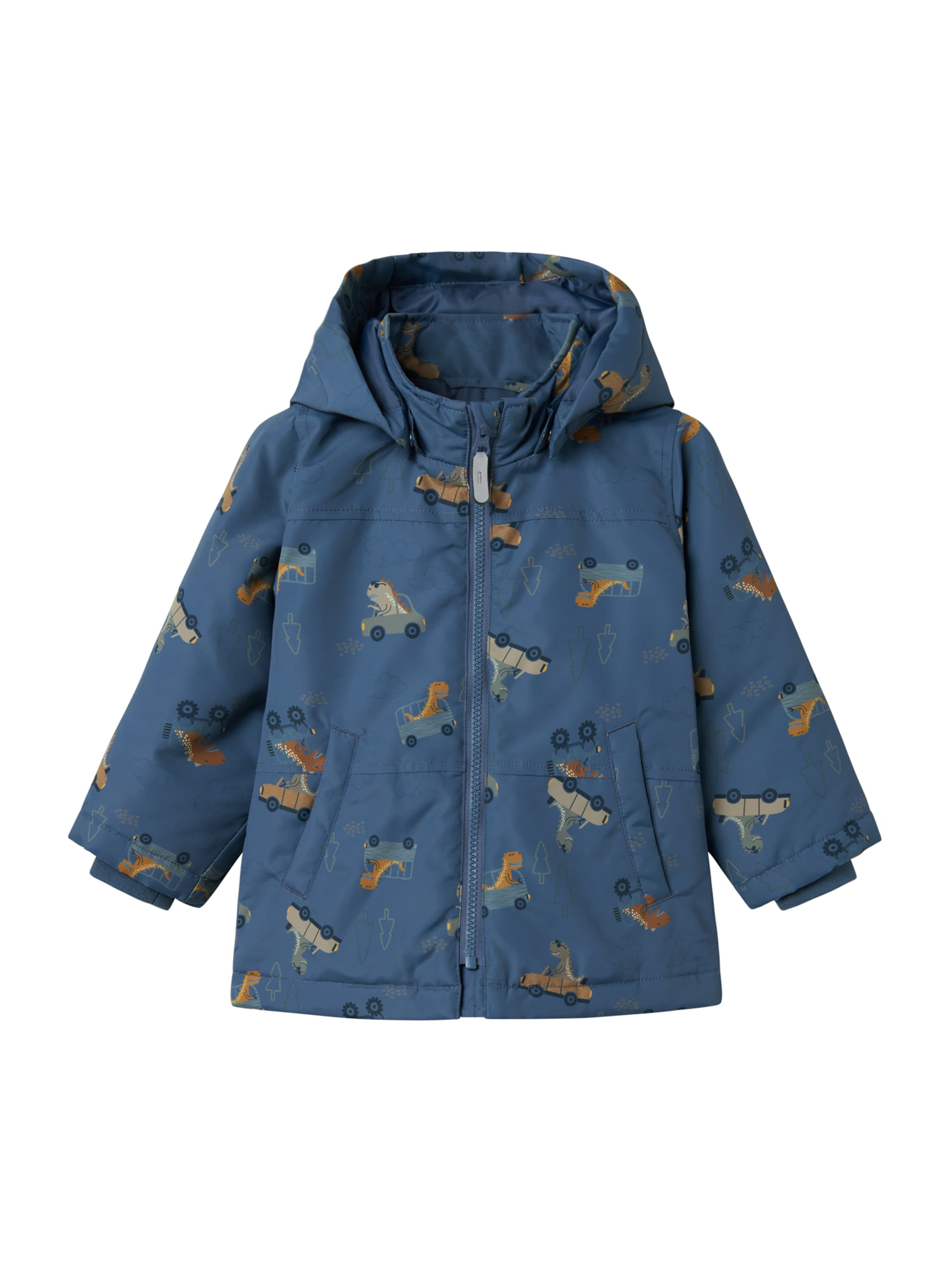 NAME IT Přechodná bunda 'NMMMax' – modrá: přední strana