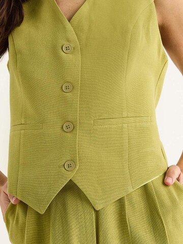 Bianco Lucci - Calças de fato em verde