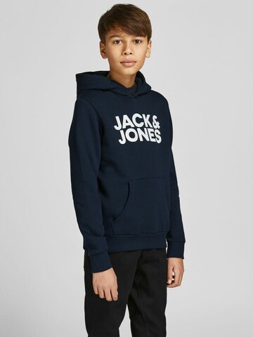 Jack & Jones Junior Μπλούζα φούτερ σε μπλε: μπροστά