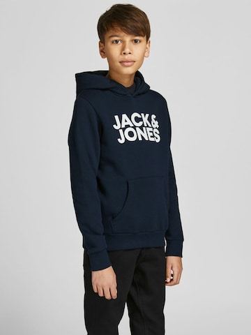 Jack & Jones Junior Sweatshirt in Blauw: voorkant