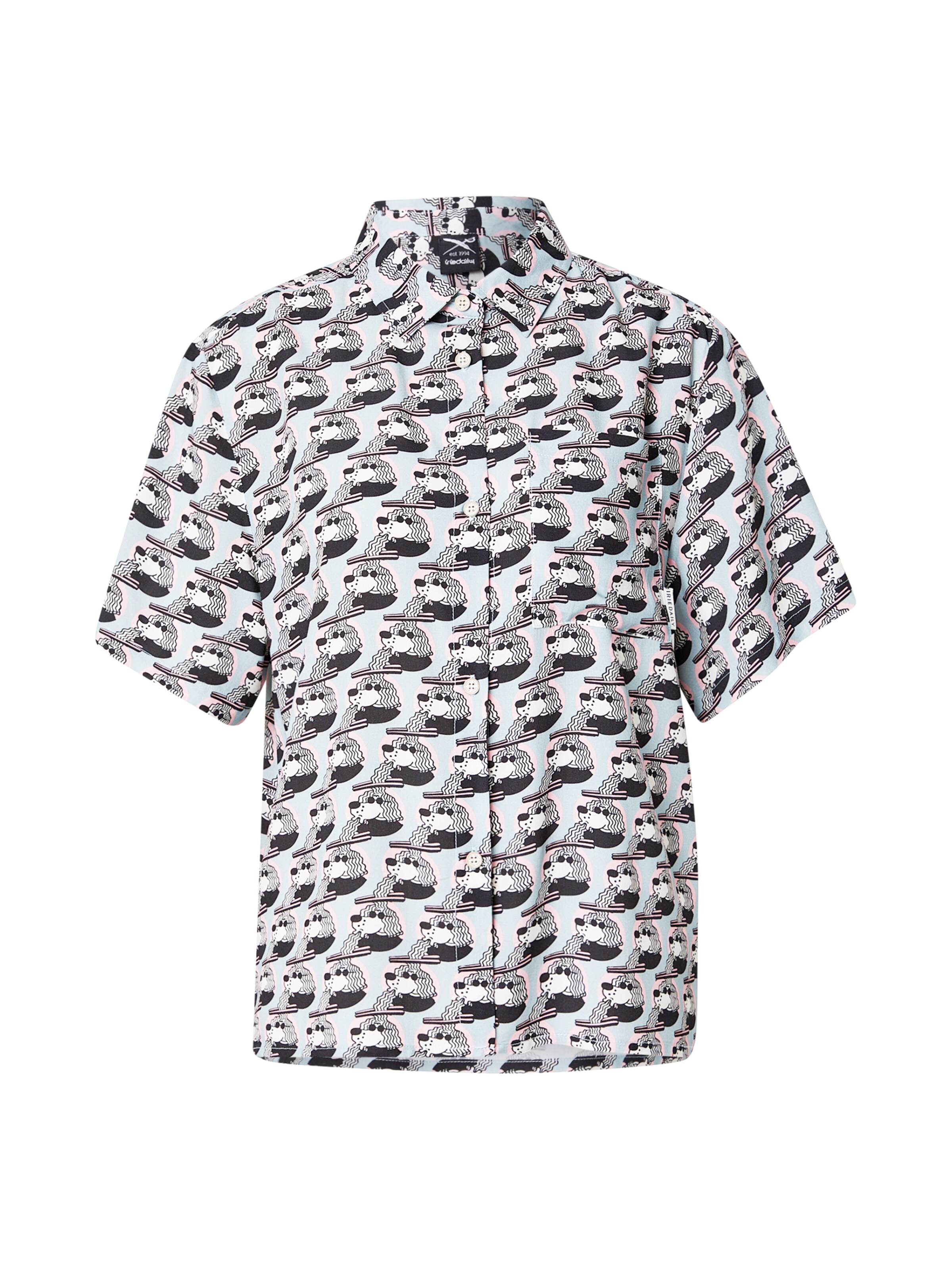 Iriedaily - Blusa 'Lucie' em verde: frente