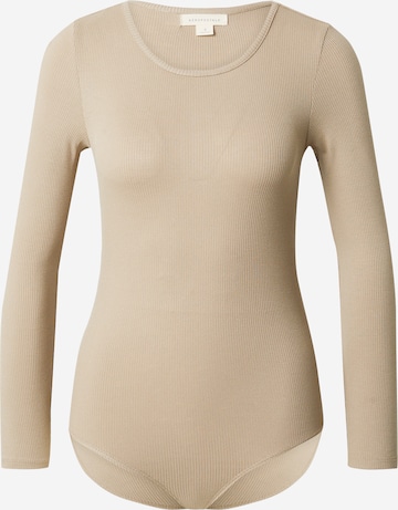 Shirtbody AÉROPOSTALE en beige : devant