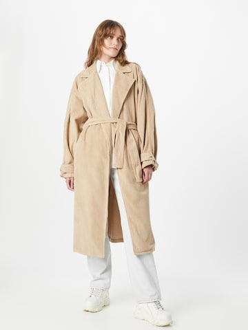 Manteau mi-saison 'Theodore' Herrlicher en beige : devant