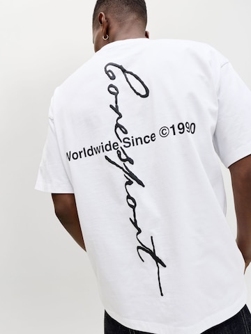 T-Shirt JACK & JONES en blanc