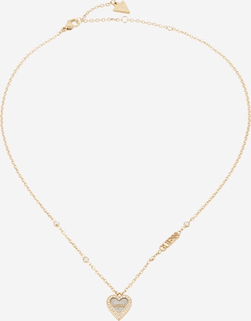 GUESS Necklace 'SINGLE HEART' in Gold: front