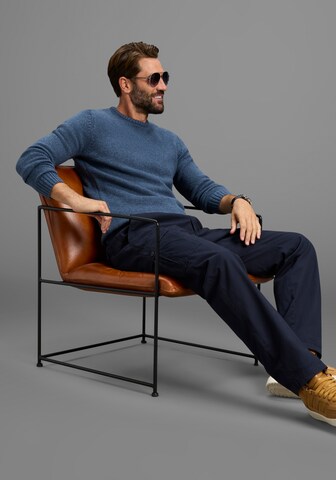 Man's World Pullover in Blau