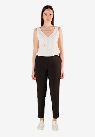 Le Temps Des Cerises Regular Pants in Black