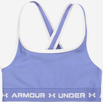 UNDER ARMOUR Bustier Sport-BH in Blau: predná strana