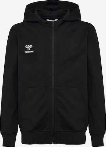 Hummel Sportsweatshirt in Schwarz: Vorderseite