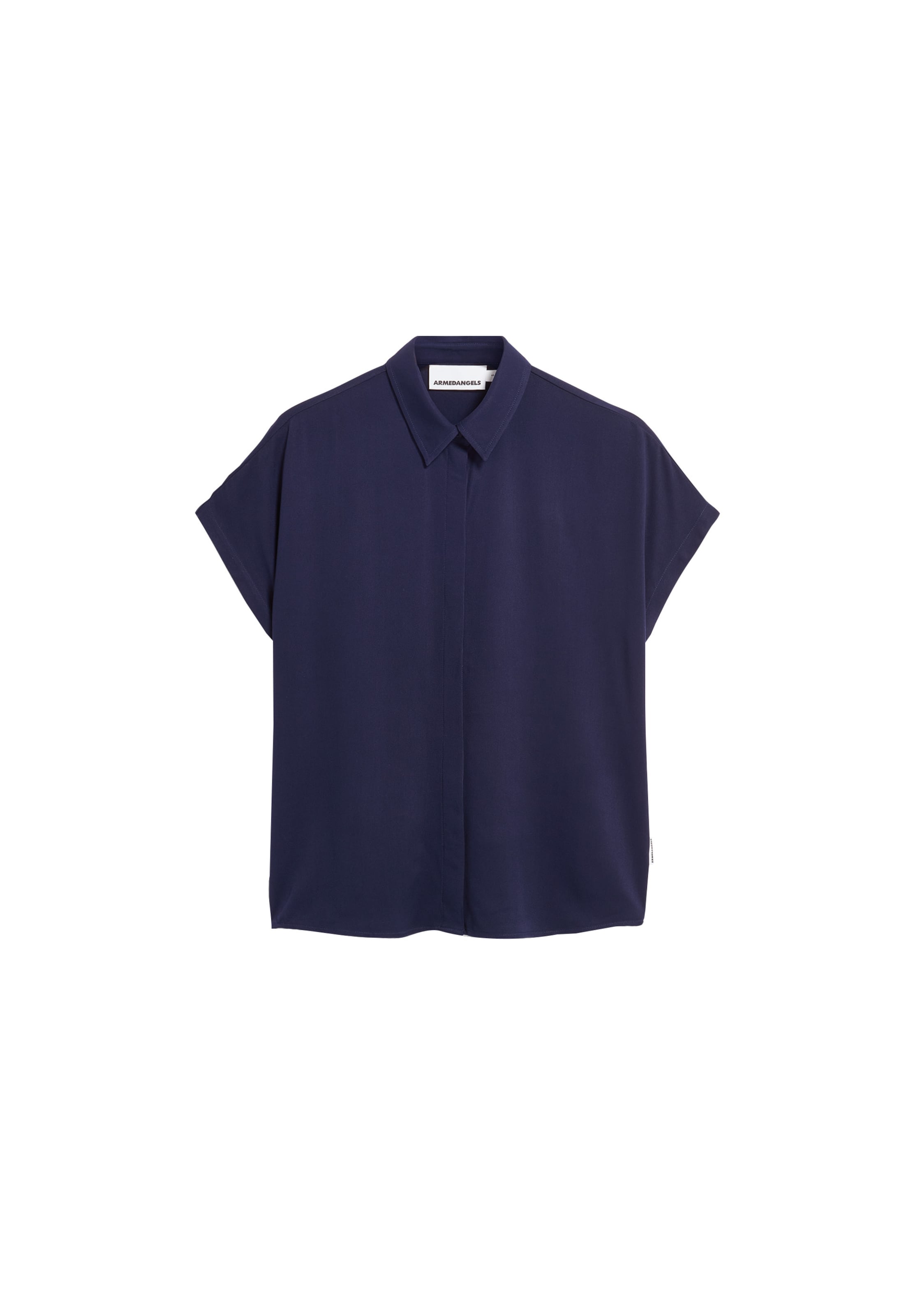 ARMEDANGELS Blouse in Blue: front