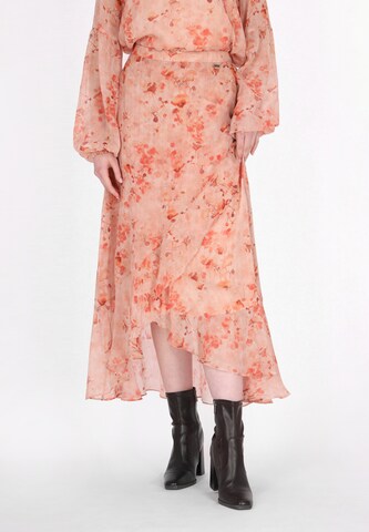 DreiMaster Vintage - Falda en naranja: frente