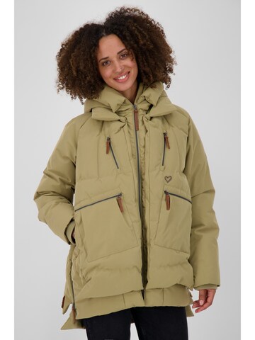 alife & kickin Winterjas 'JuanitaAK' in Beige: voorkant
