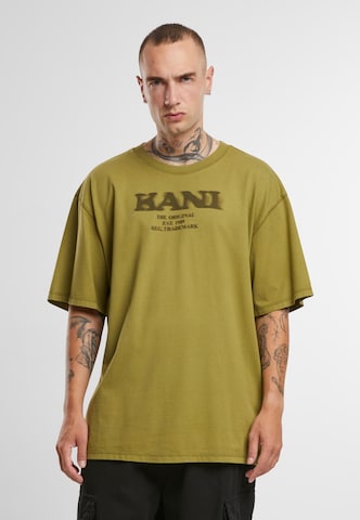 T-Shirt 'Retro' Karl Kani en vert : devant
