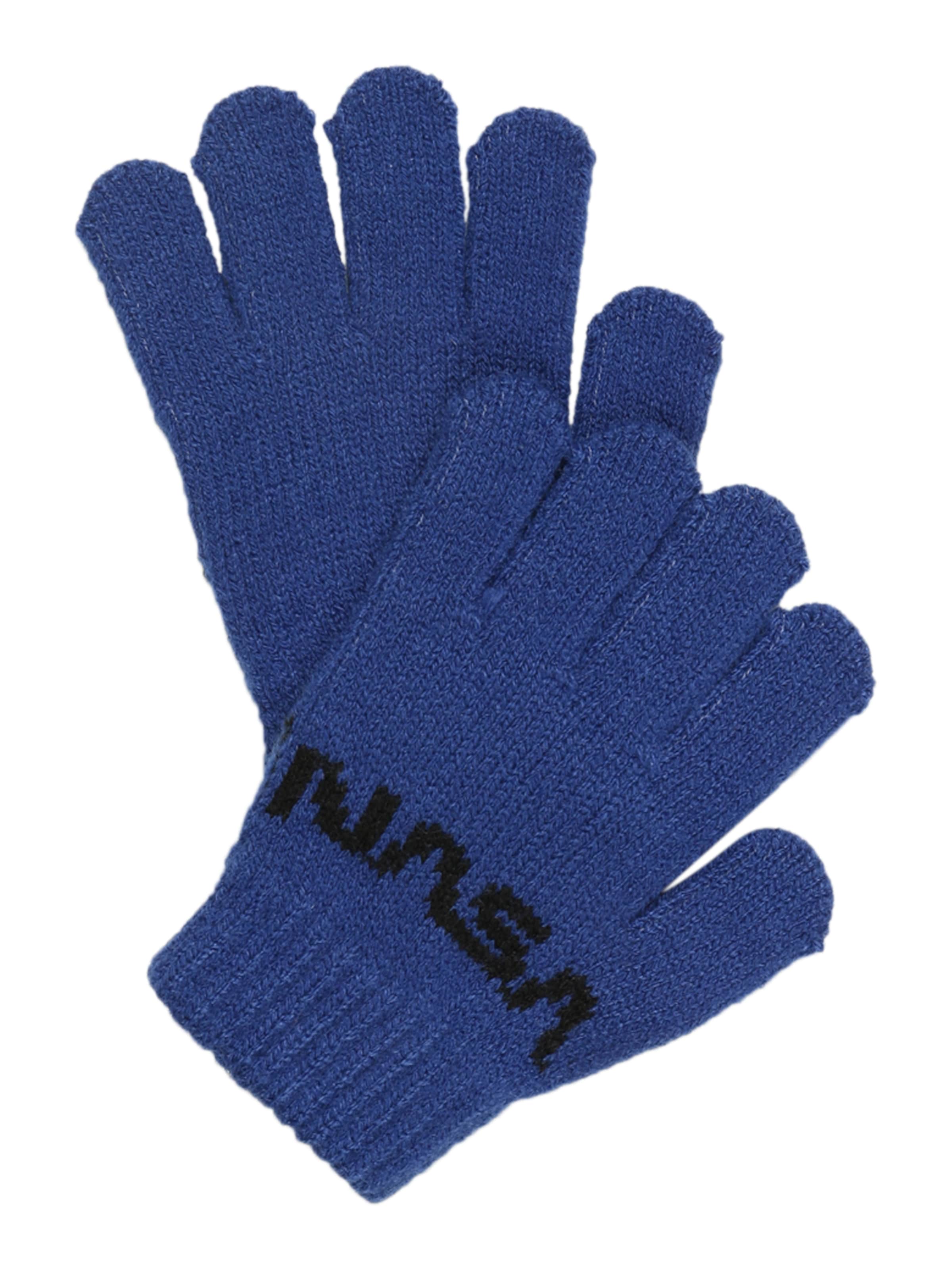 Mister Tee Rukavice 'Nasa' – modrá: přední strana