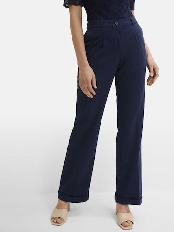 bonprix Loosefit Hose in Blau: Vorderseite