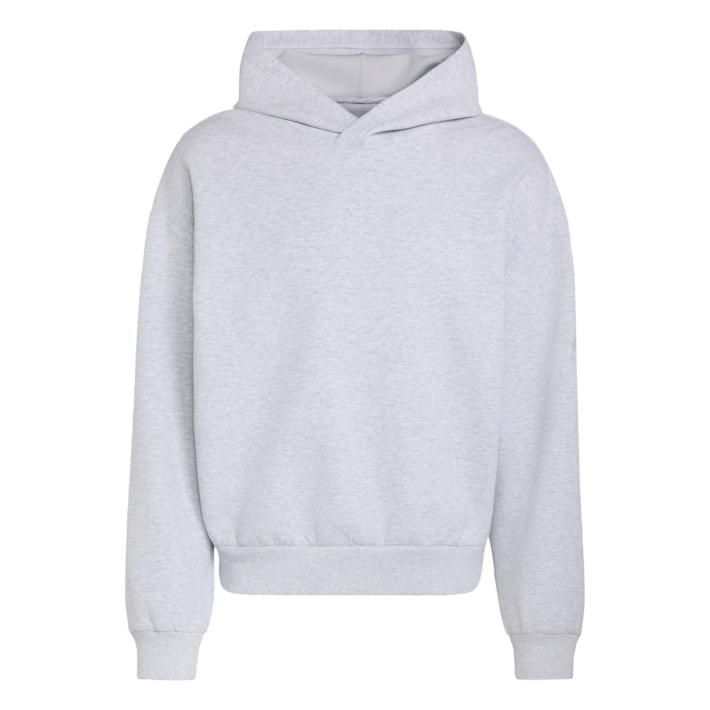 ADIDAS SPORTSWEAR - Sweatshirt de desporto 'Soft Lux' em cinzento: frente