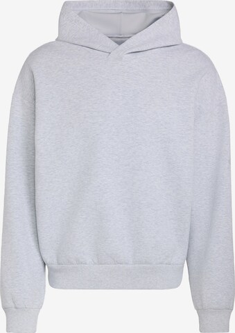 ADIDAS SPORTSWEAR - Sweatshirt de desporto 'Soft Lux' em cinzento: frente