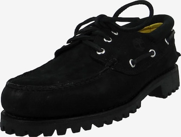 TIMBERLAND Lace-Up Shoes 'Authentics 3 Eye Classic' in Black: front